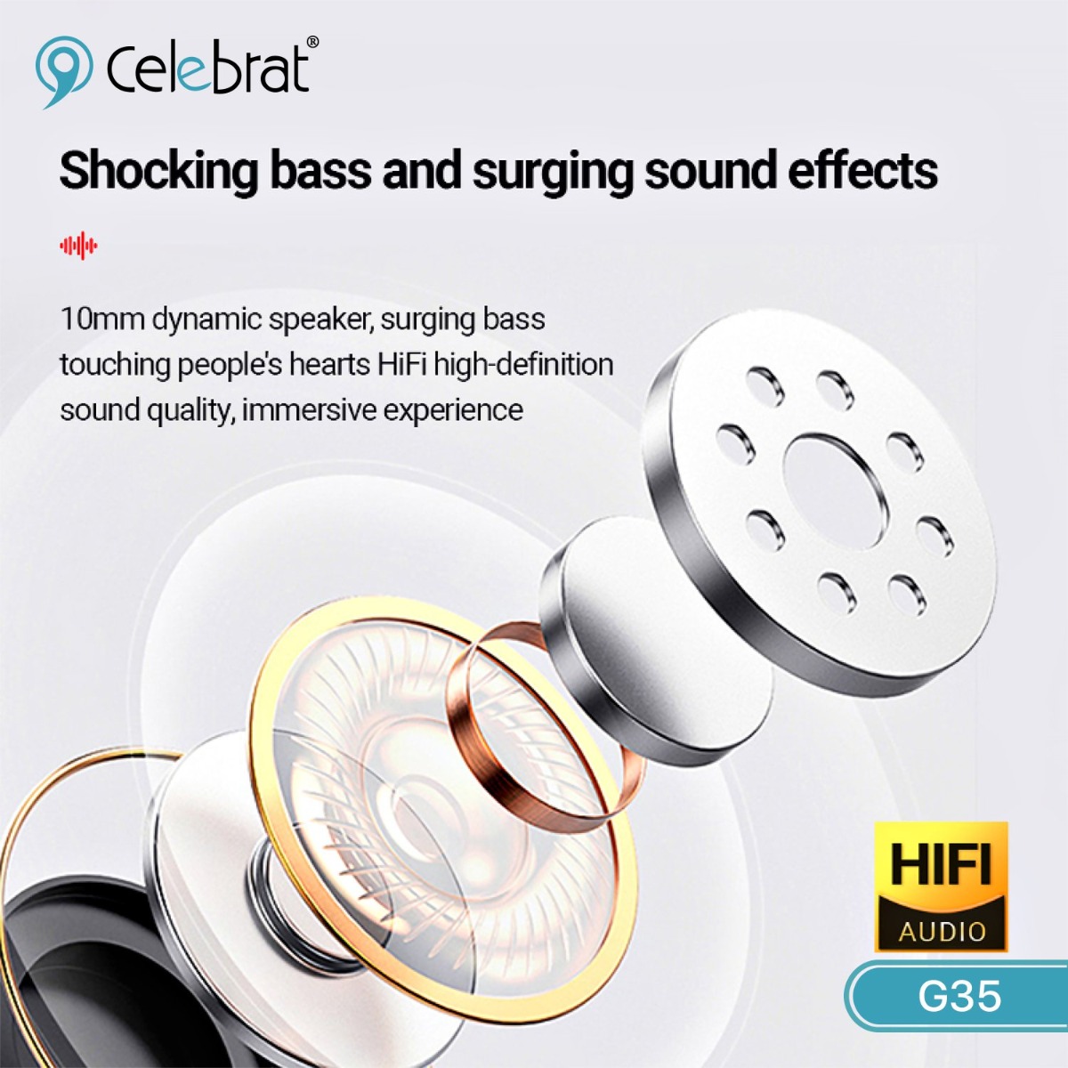 Celebrat G35 Earphone
