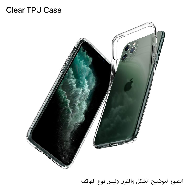 حماية ظهر TPU شفافة لأجهزة الموبايل