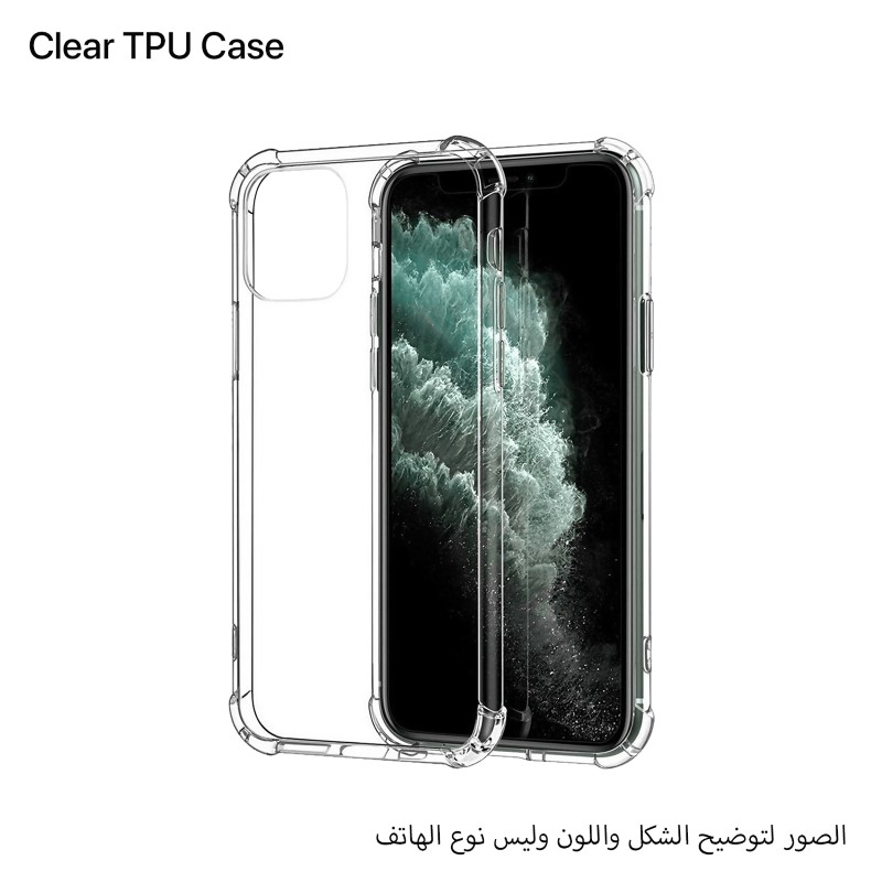 حماية ظهر TPU شفافة لأجهزة الموبايل