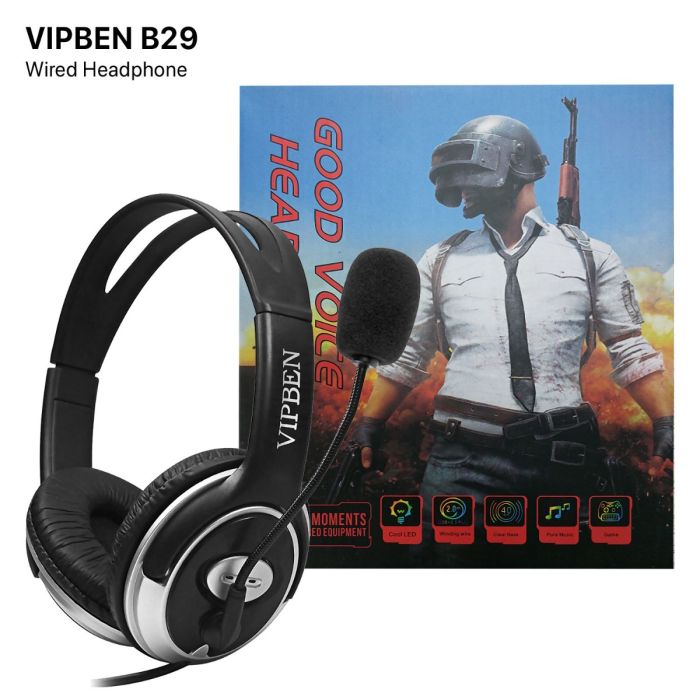 VIPBEN B29 Wired Computer Gaming Headphone