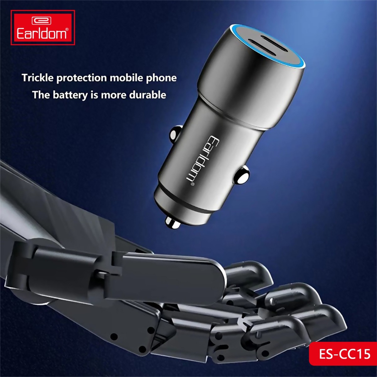 شاحن سيارة Earldom ES-CC15 40W Dual PD