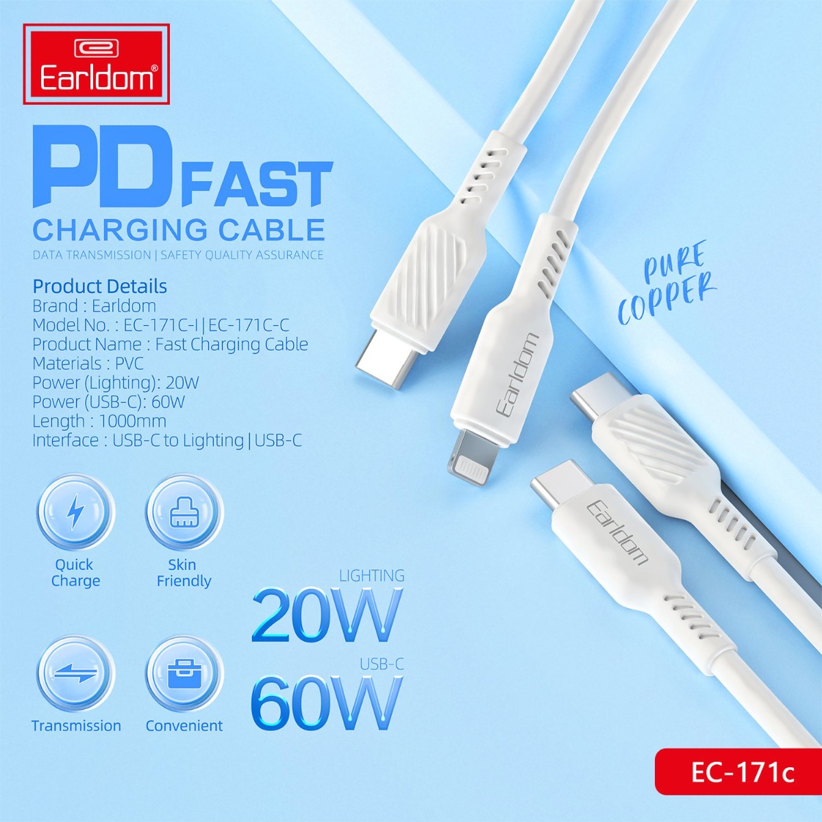 Earldom EC-171C PD Cable