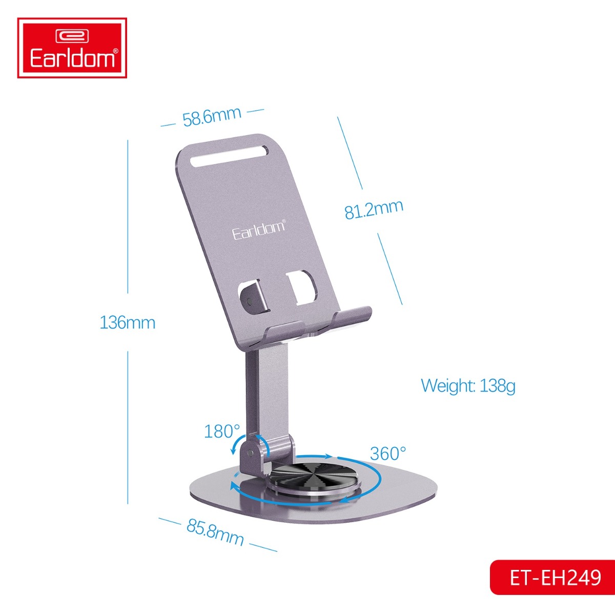 Earldom ET-EH249 Mobile Phone Desk Holder