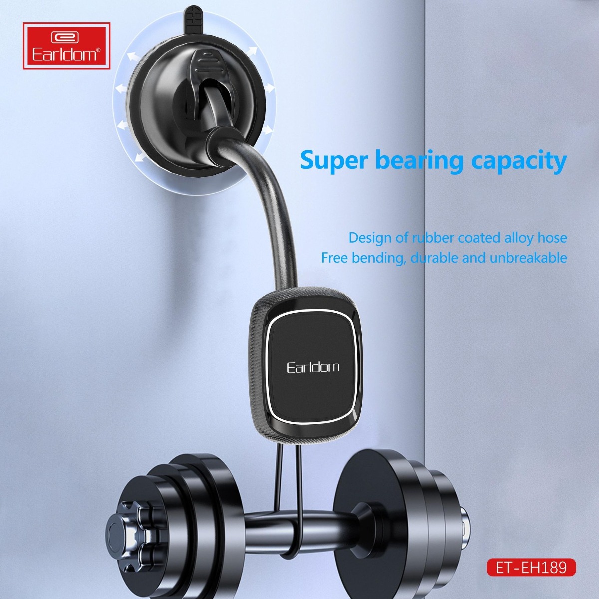 Earldom ET-EH189 2in1 Long Arm Magnetic Mobile Phone Holder