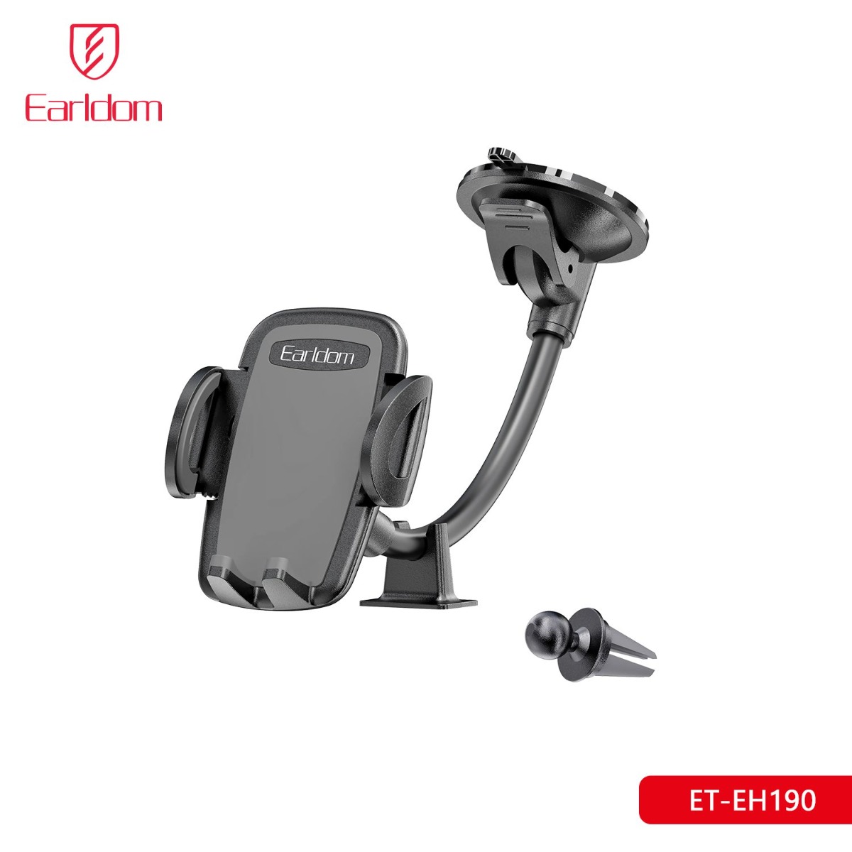 Earldom ET-EH190 2in1 Long Arm One-Touch Button Mobile Phone Holder