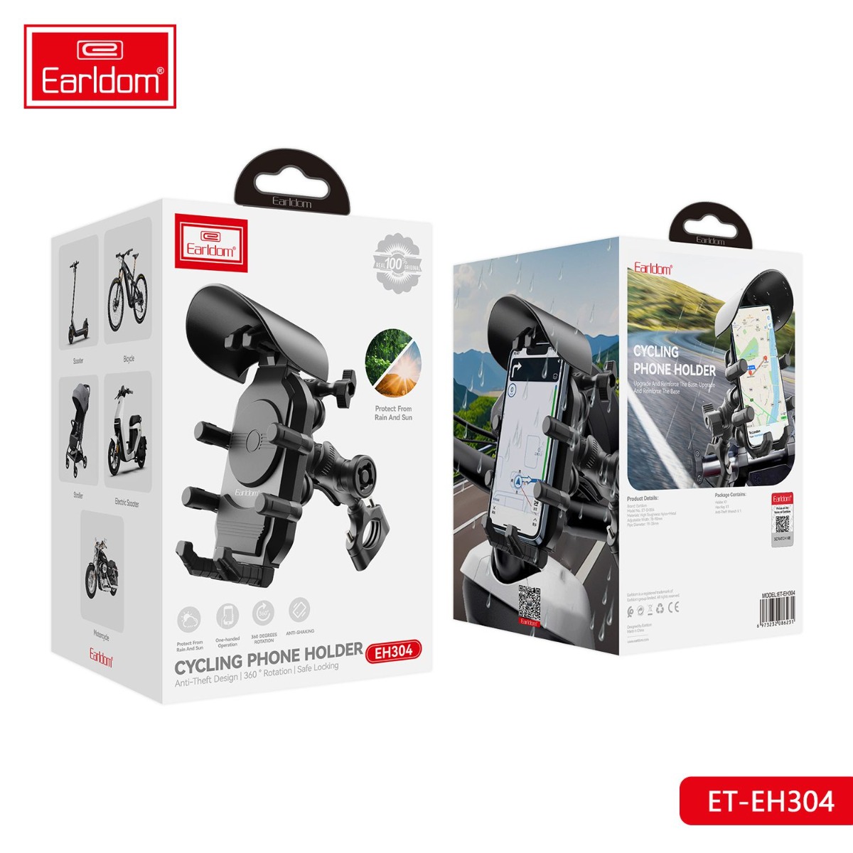 Earldom ET-EH304 Bicycle Mobile Phone Holder