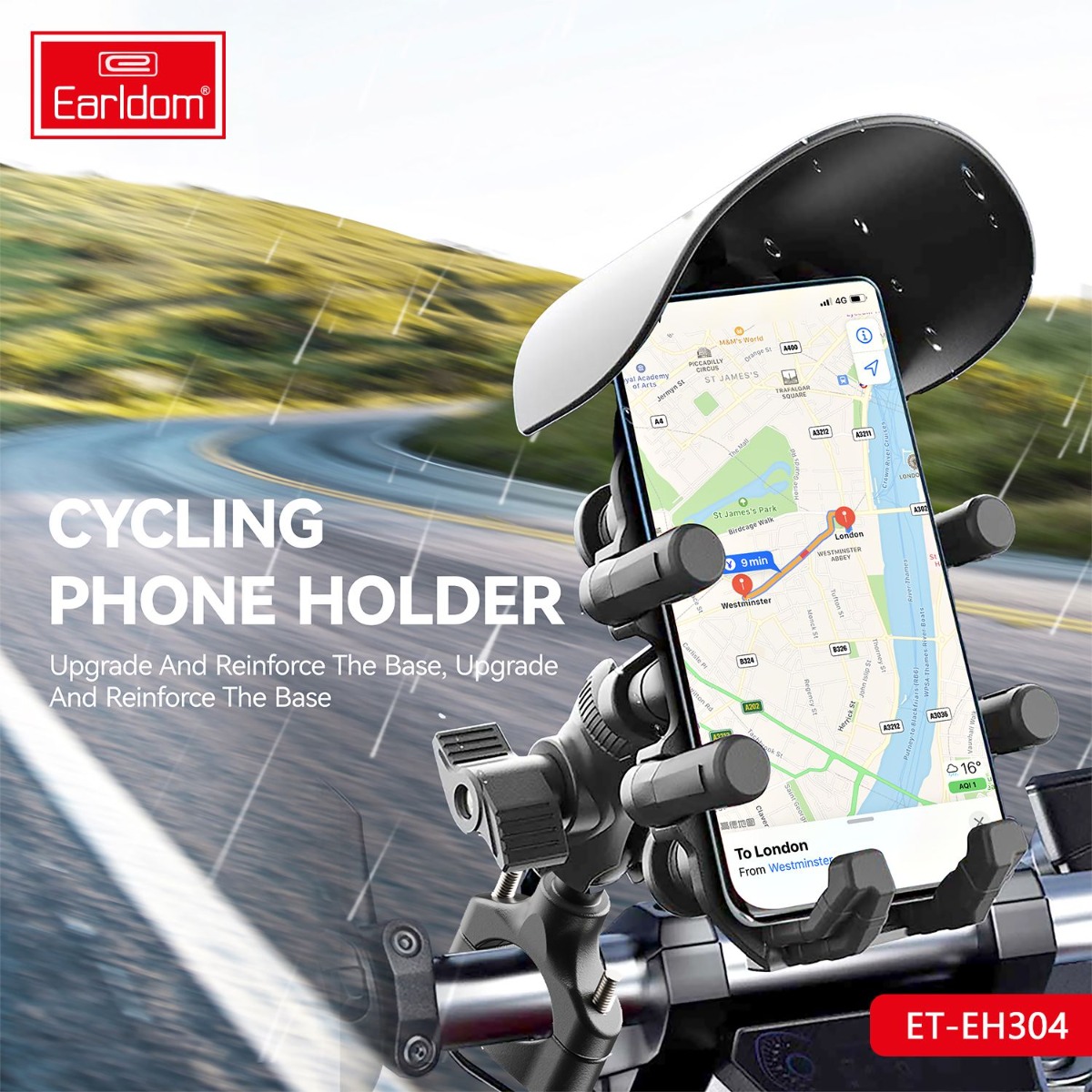 Earldom ET-EH304 Bicycle Mobile Phone Holder