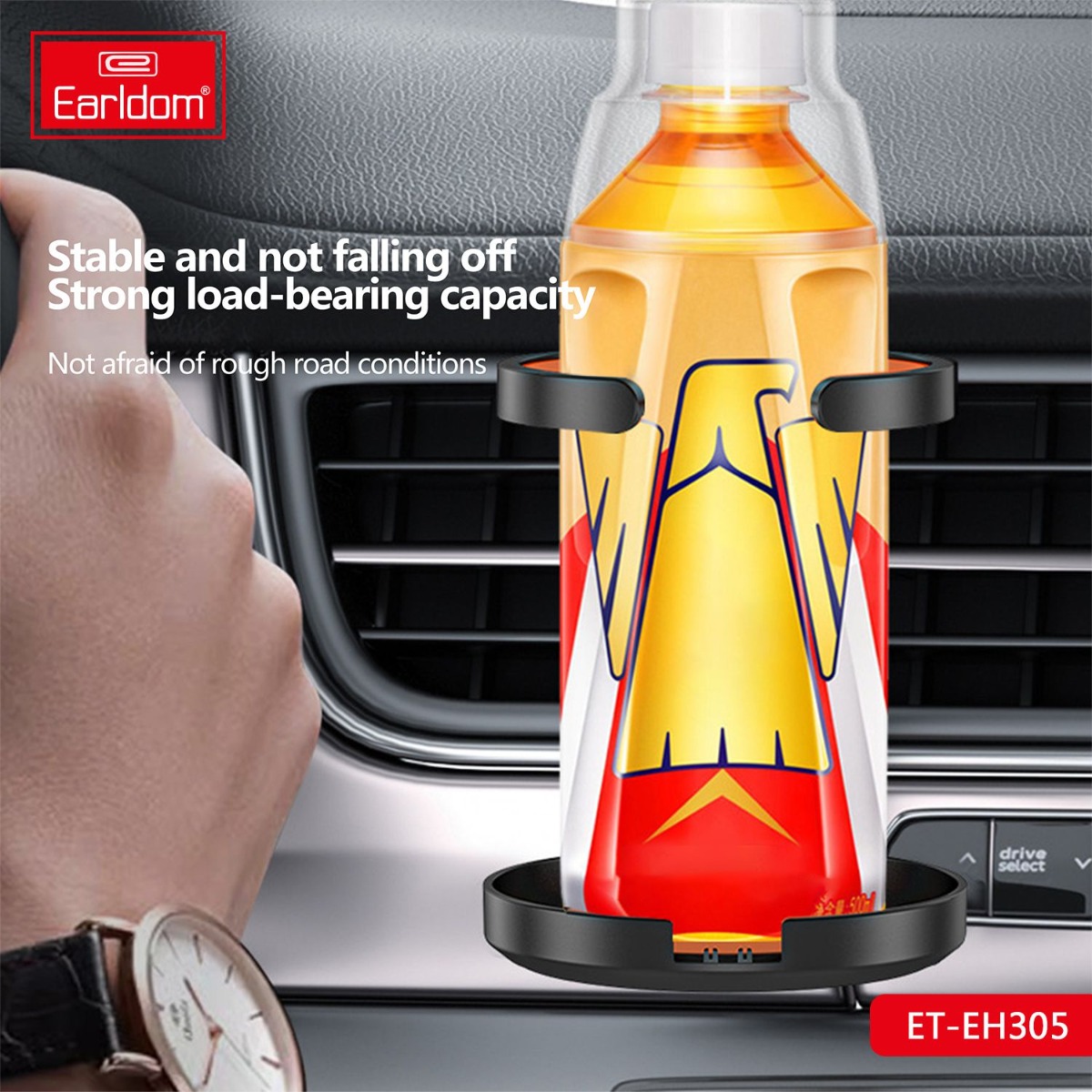 Earldom ET-EH305 Air Vent Foldable Car Cup Holder