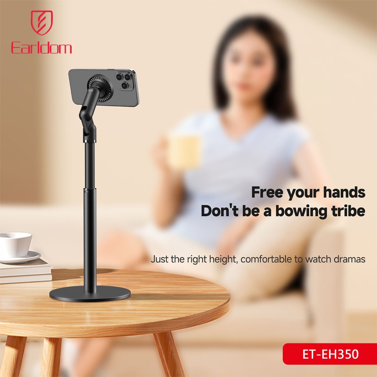 Earldom ET-EH350 Magnetic Mobile Phone Desk Holder