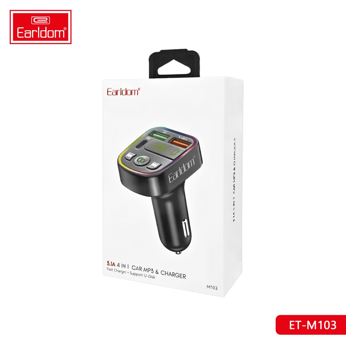 مشغل MP3 سيارة Earldom ET-M103 - بلوتوث