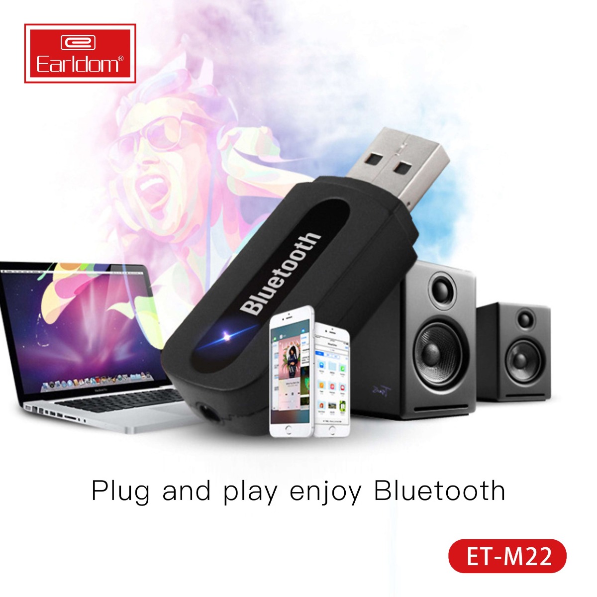 Earldom ET-M22 Bluetooth Flash Dongle