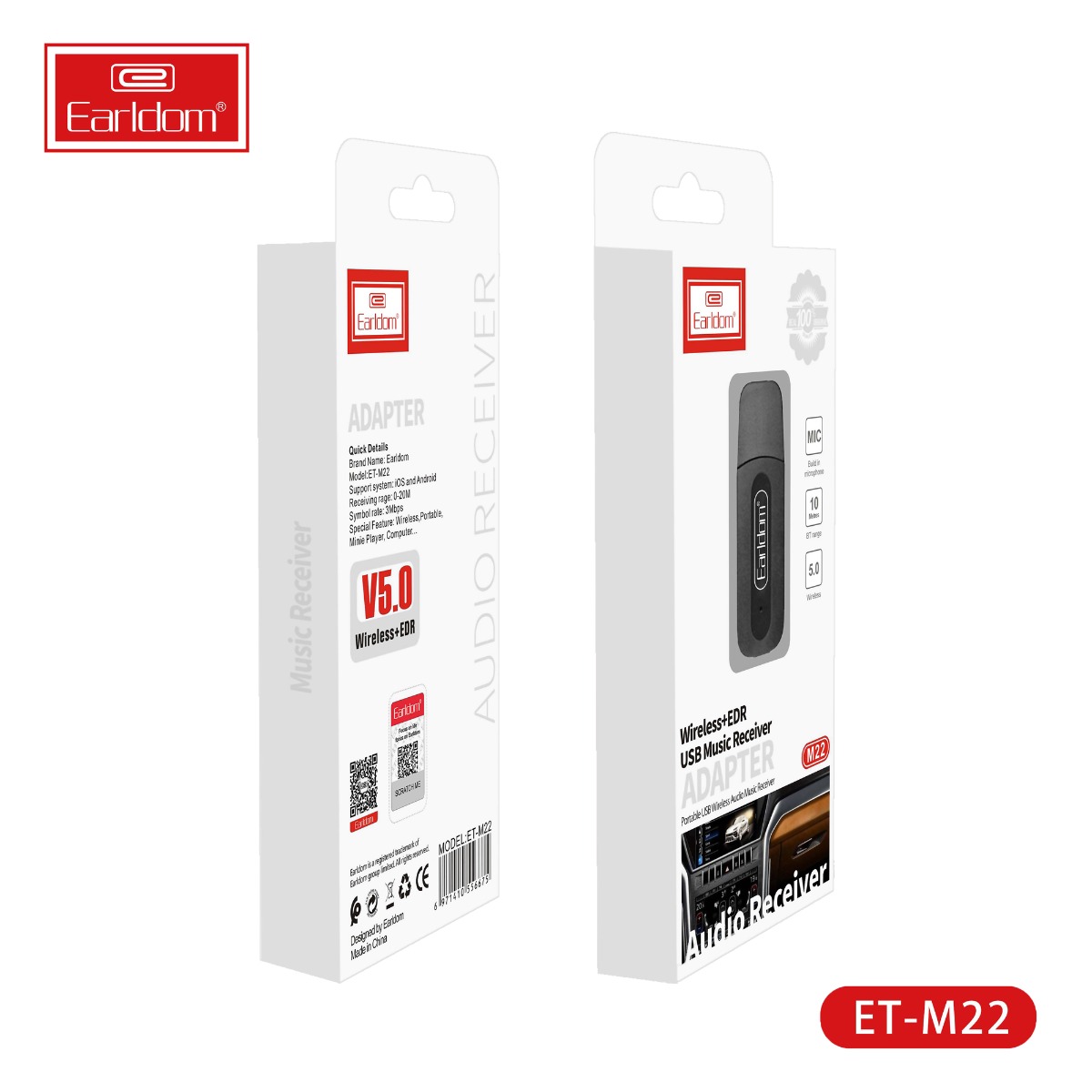 Earldom ET-M22 Bluetooth Flash Dongle