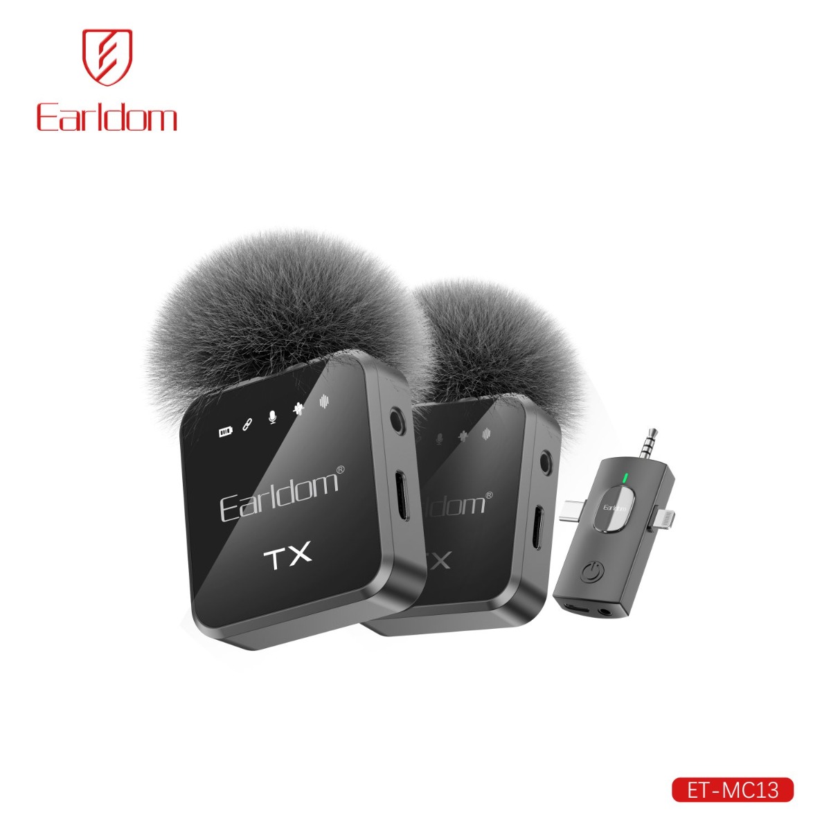 Earldom ET-MC13 3in1 Dual Wireless Microphone