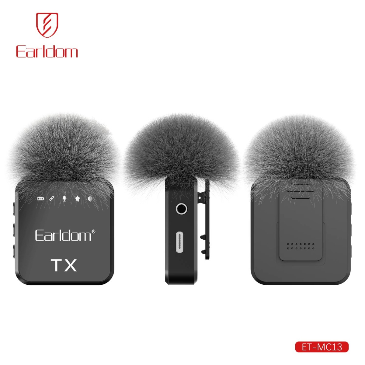 Earldom ET-MC13 3in1 Dual Wireless Microphone