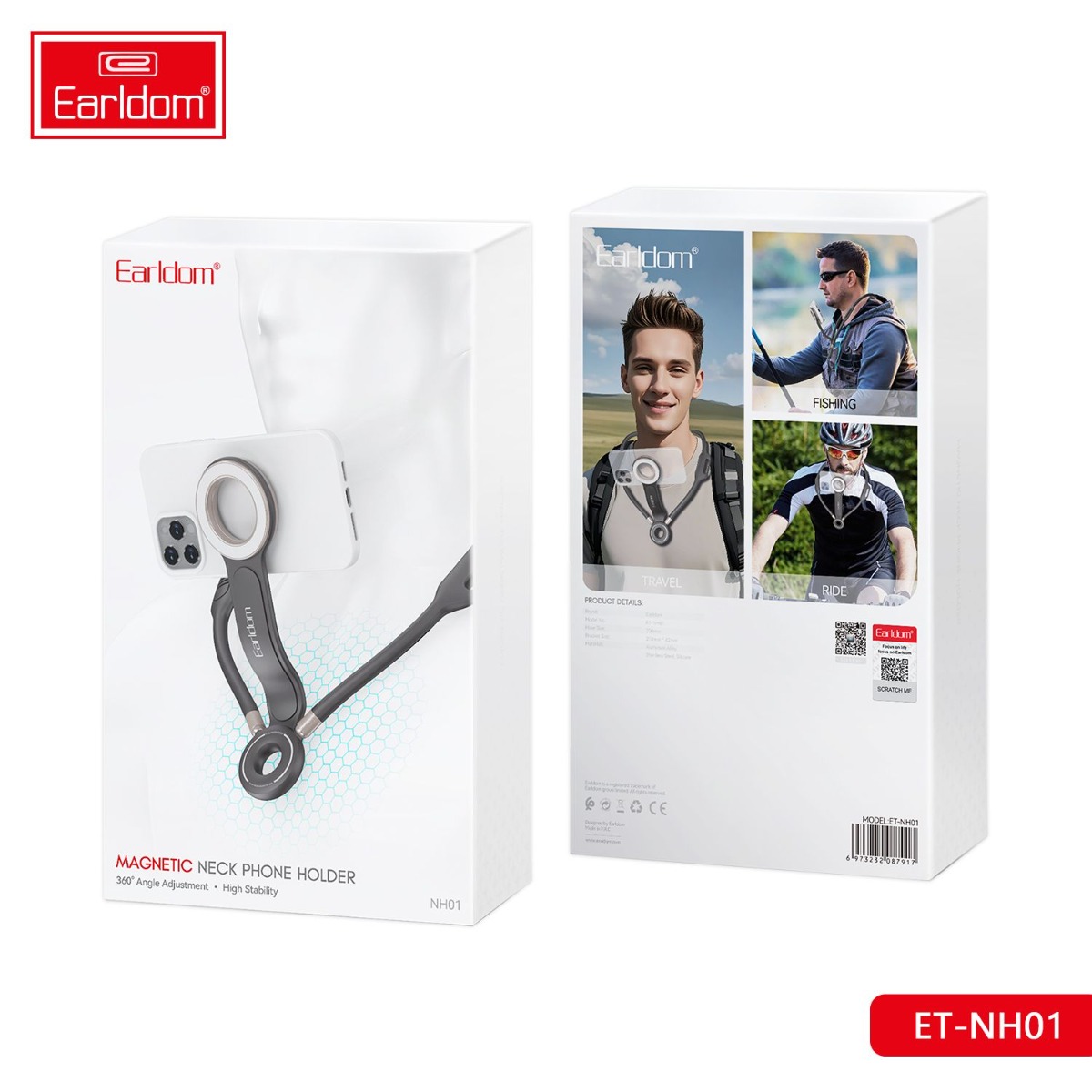 Earldom ET-NH01 Magnetic Neck Mobile Phone Holder
