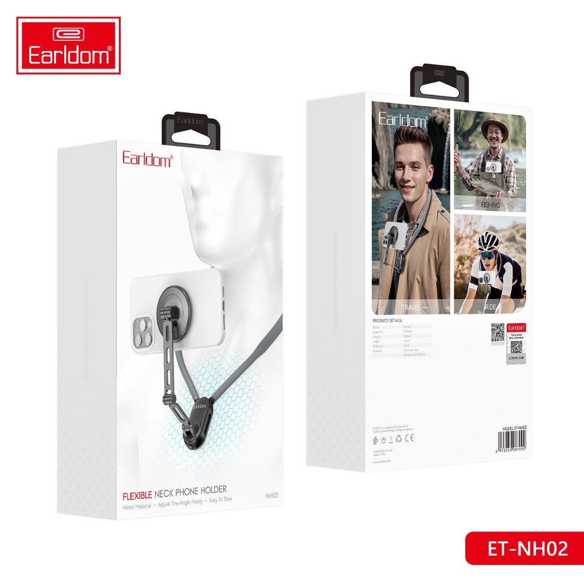 Earldom ET-NH02 Magnetic Neck Mobile Phone Holder