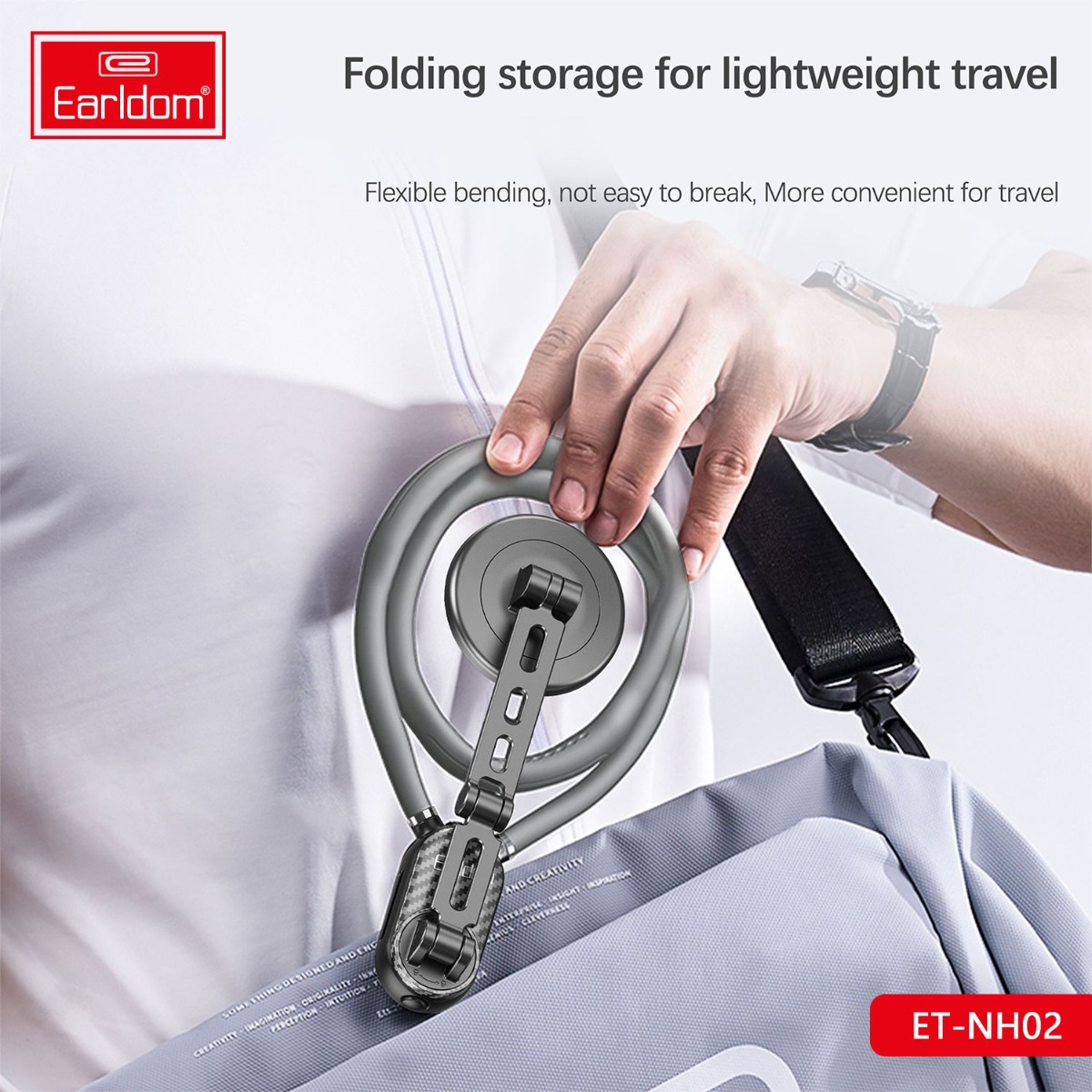 حمالة الهاتف Earldom ET-NH02 المغناطيسية للرقبة