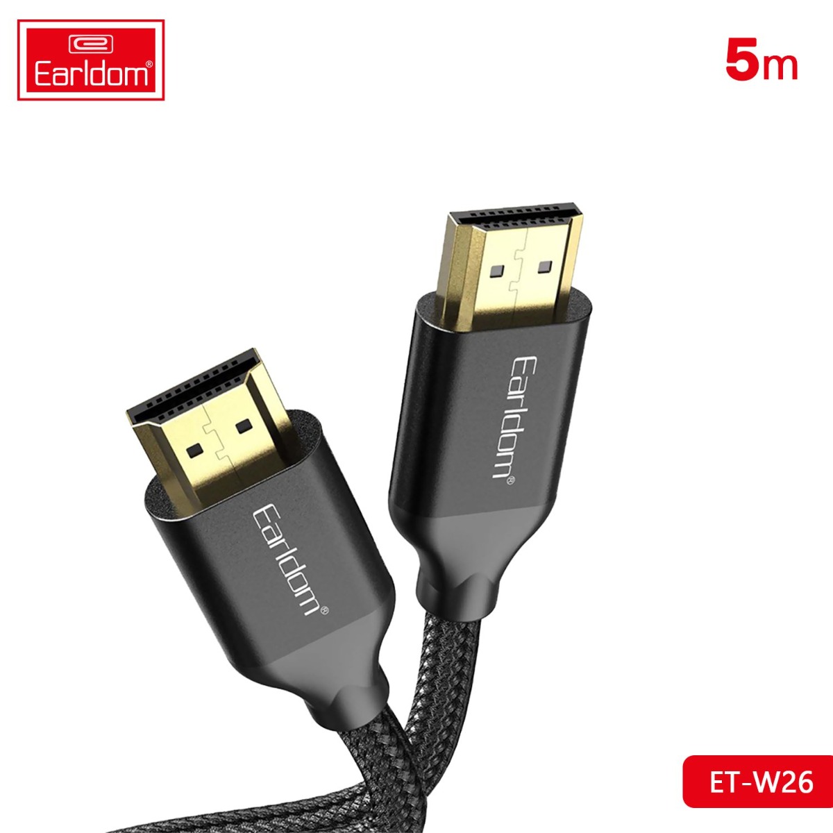 كيبل Earldom ET-W26 4K 5m HDMI