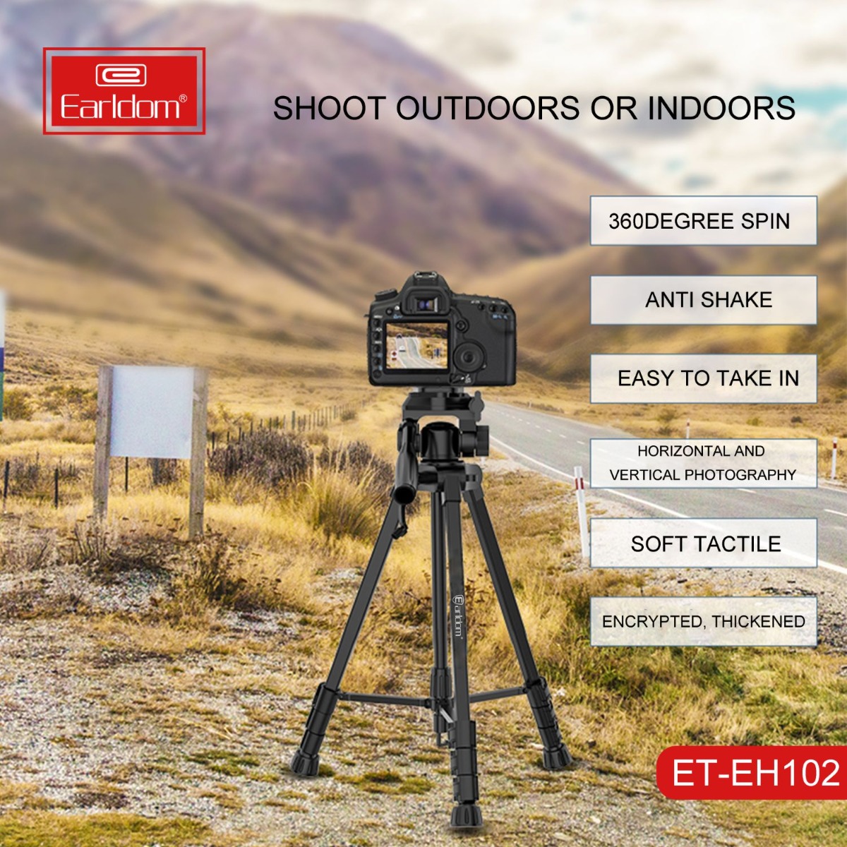 ستاند Earldom ET-EH102 1.54M Tripod