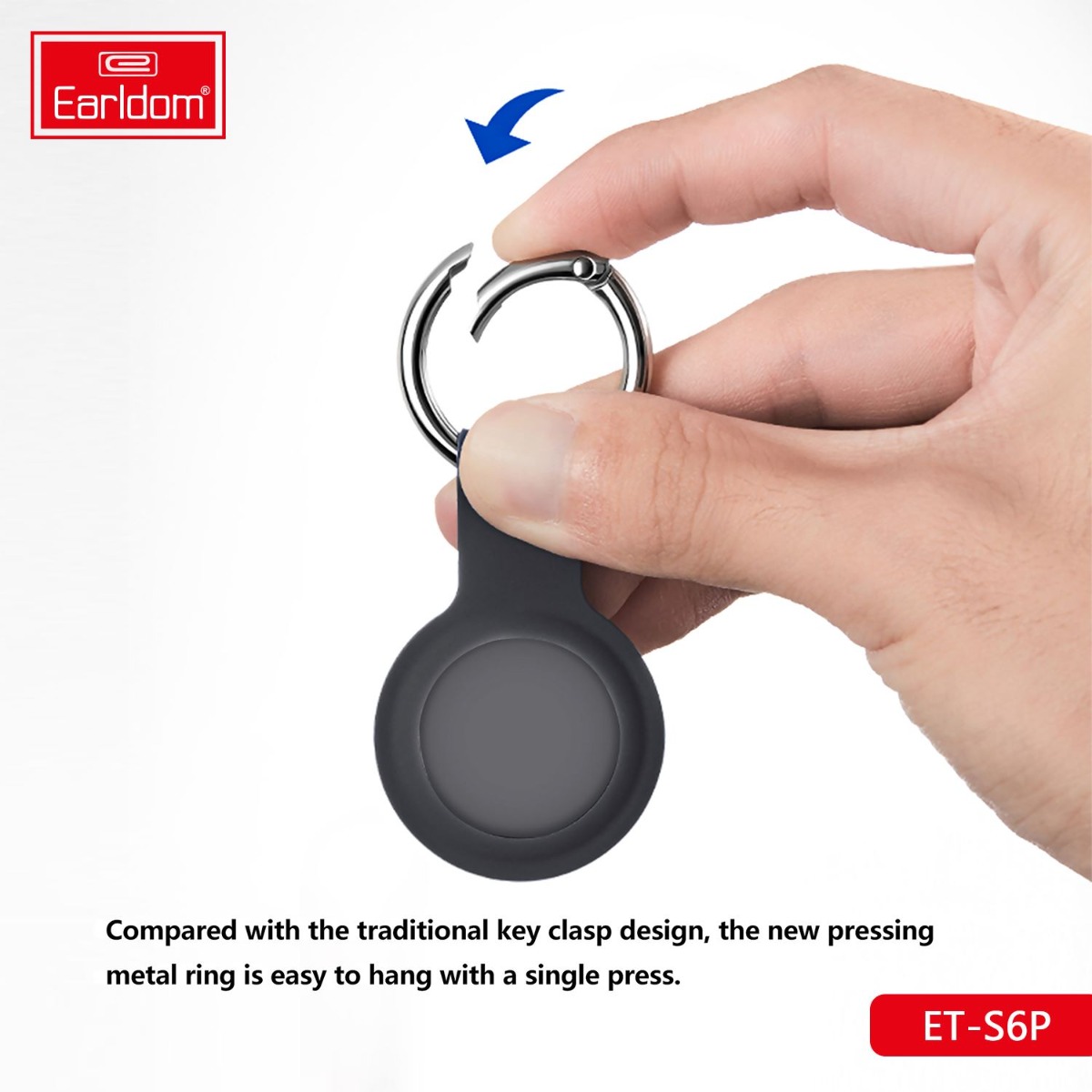 Earldom ET-S6P Protective case for AirTag