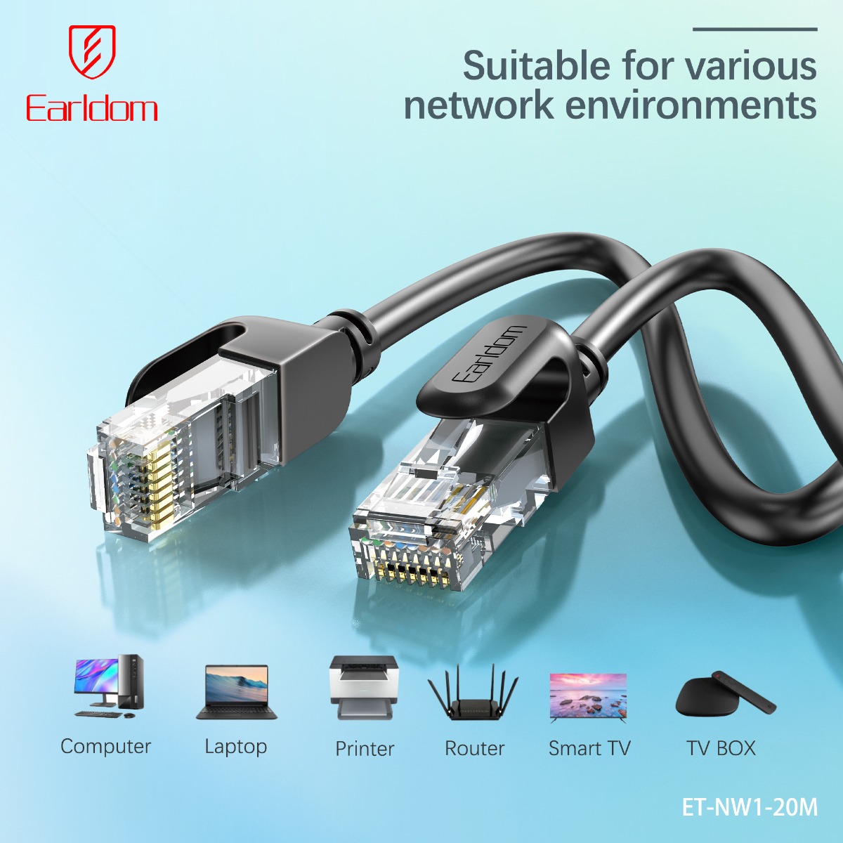 Earldom ET-NW1 20M Network Cable