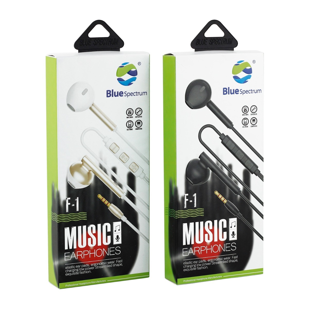 Blue Spectrum F-1 Earphone