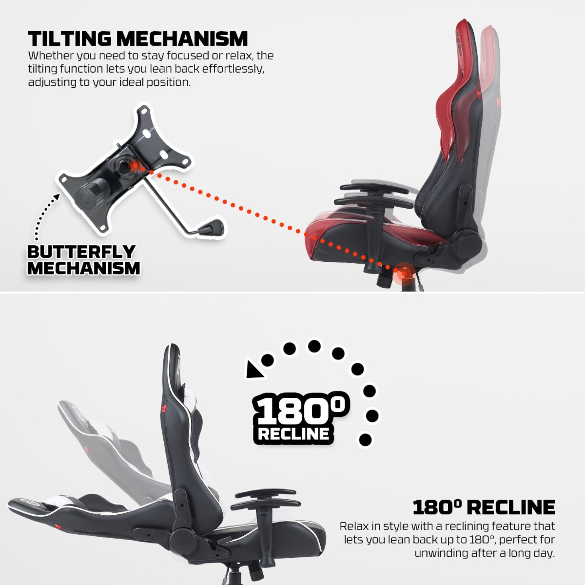 FANTECH GC194 2D Gaming Chair
