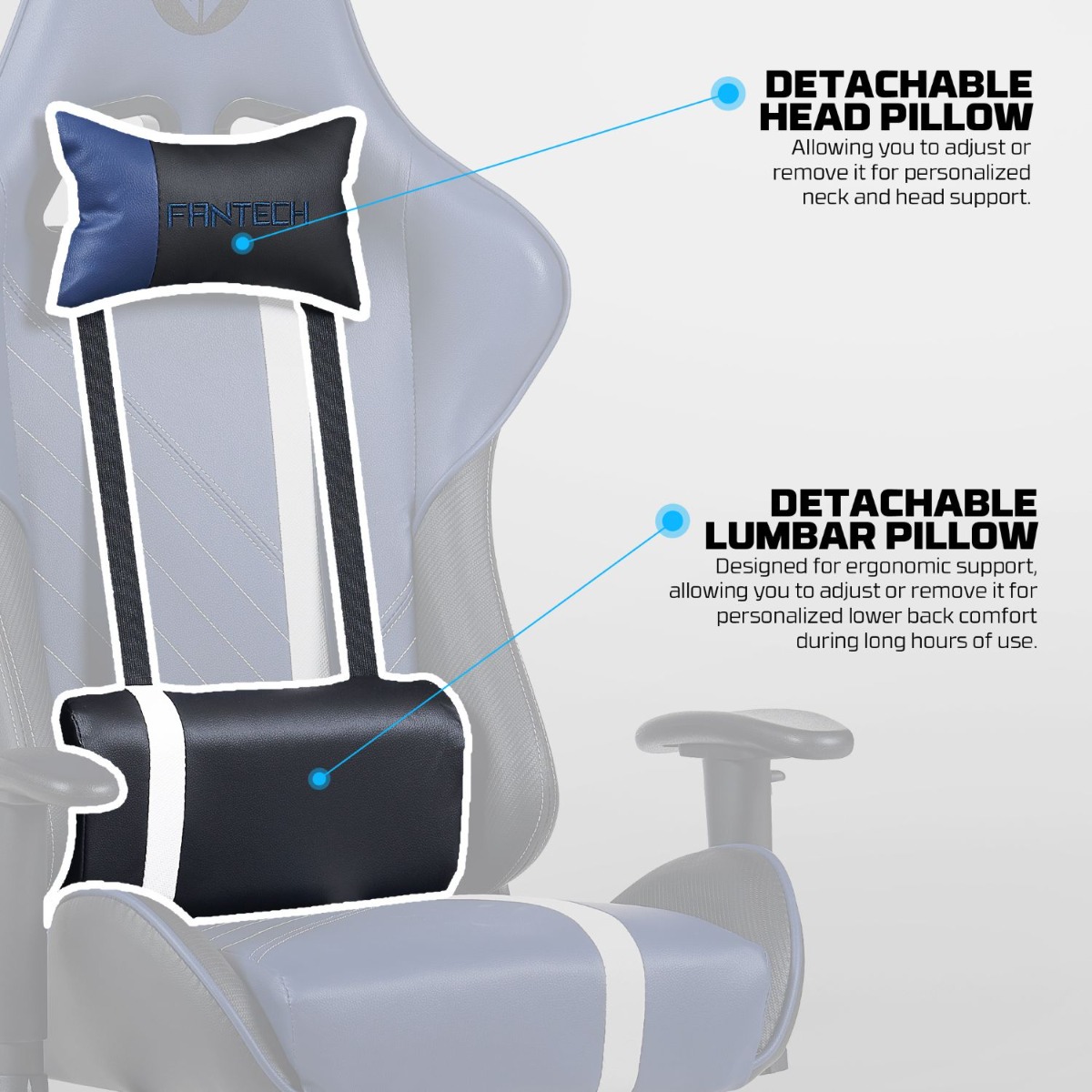 FANTECH GC194 2D Gaming Chair