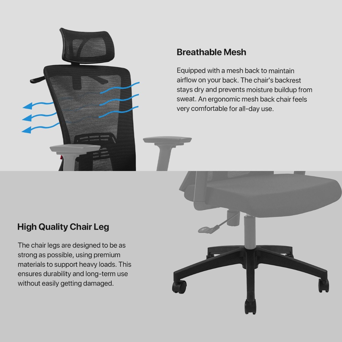 FANTECH OCA258SV2 2D Office Chair