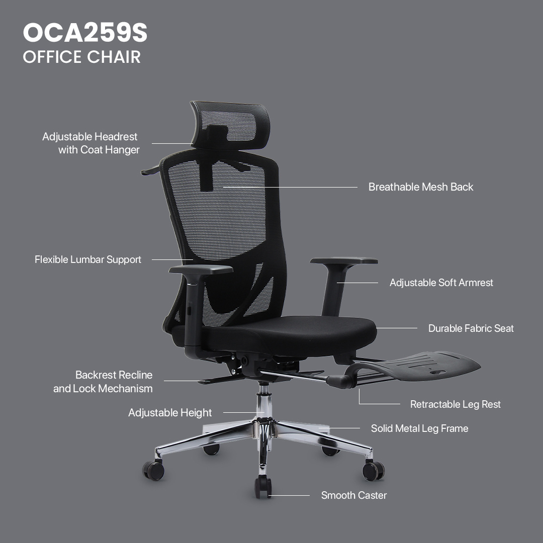 كرسي المكتب FANTECH OCA259S 2D