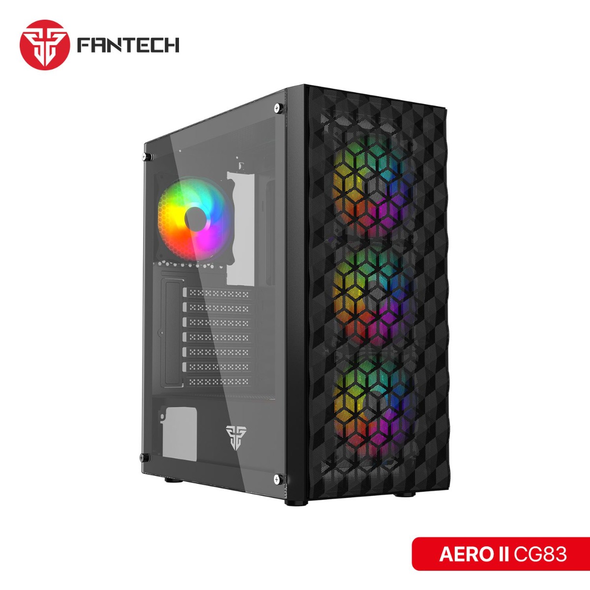 FANTECH AERO II CG83 Middle Tower Gaming Computer Case