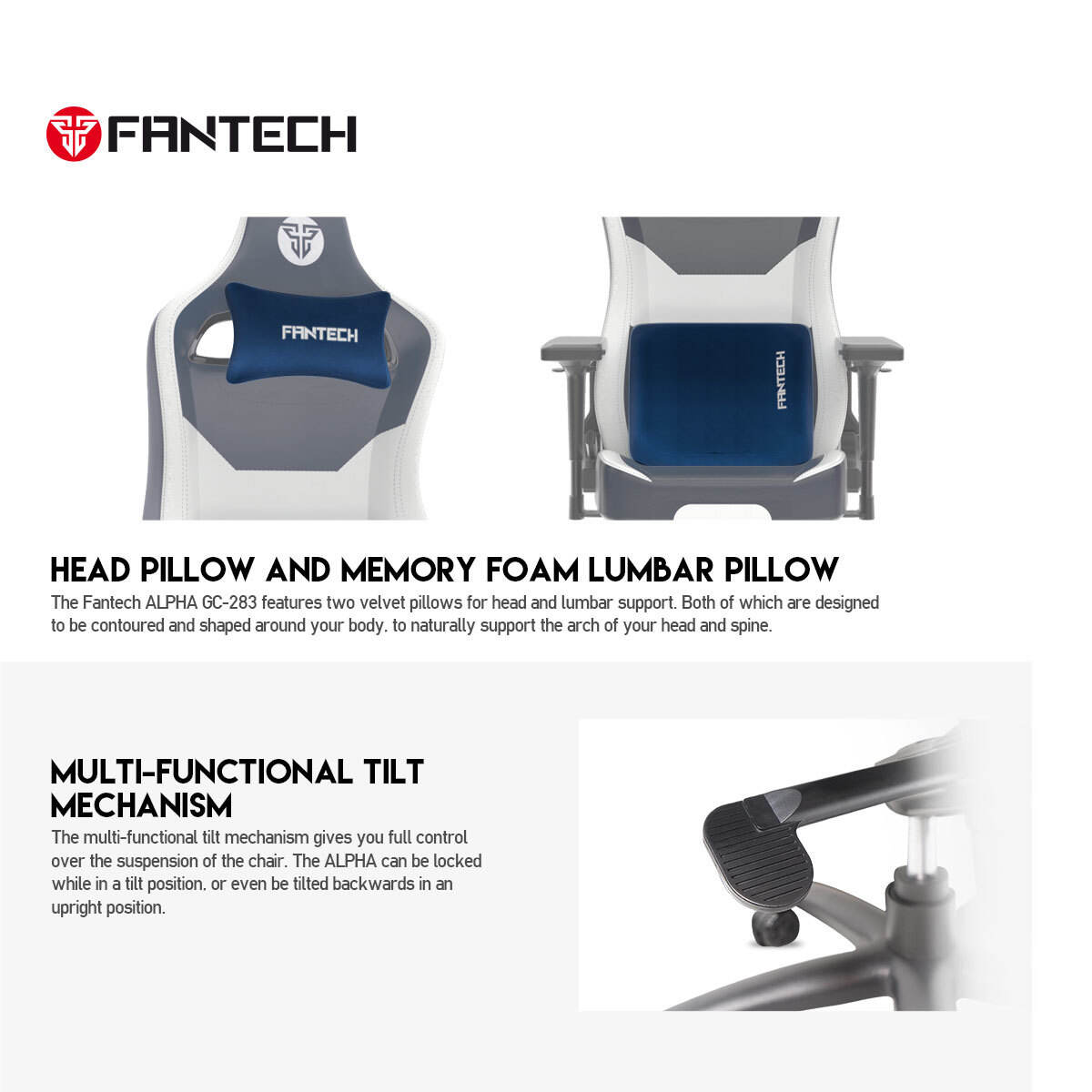 FANTECH ALPHA GC283 4D Gaming Chair