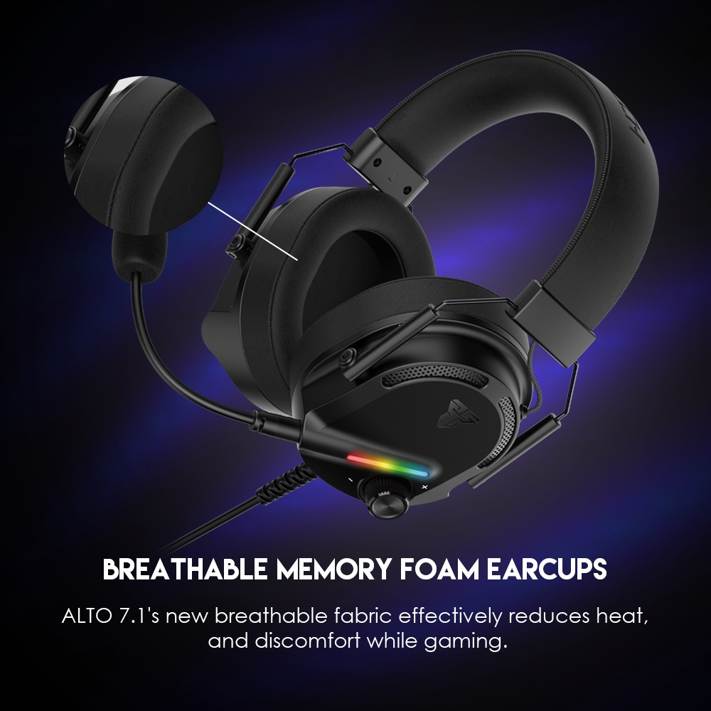 FANTECH ALTO HG26 USB 7.1 Wired Computer Gaming Headphone