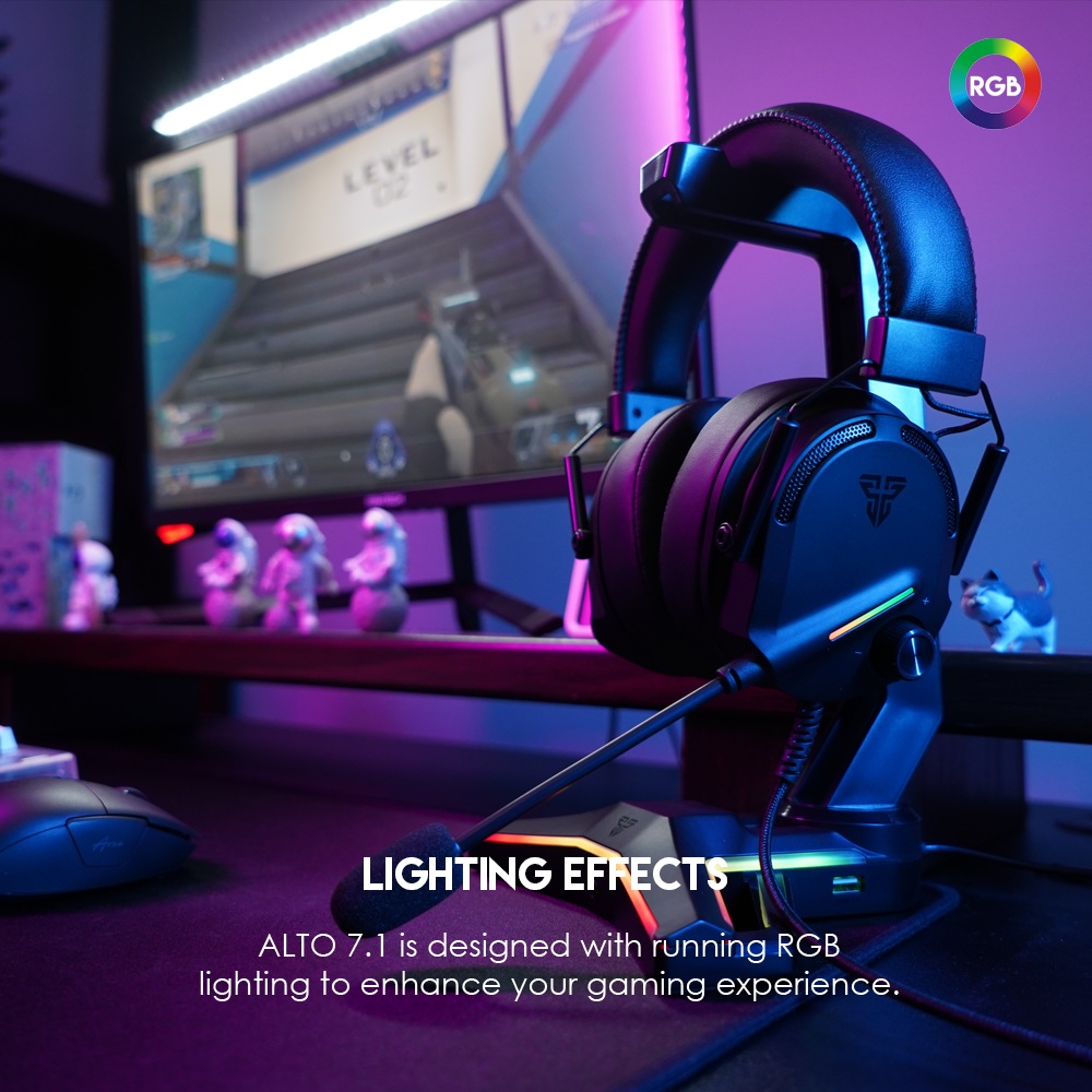 سماعة الرأس FANTECH ALTO HG26 USB 7.1 سلكية لألعاب الكمبيوتر