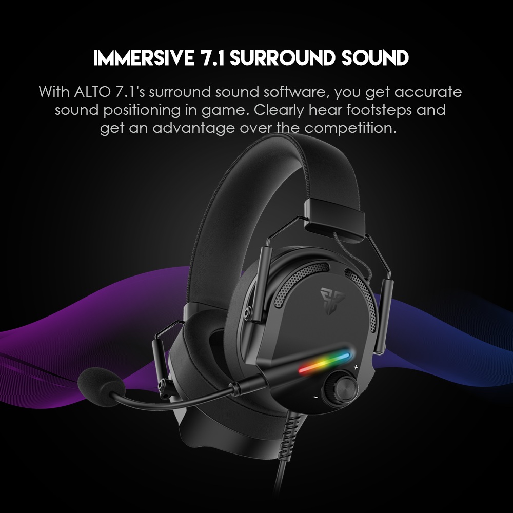 سماعة الرأس FANTECH ALTO HG26 USB 7.1 سلكية لألعاب الكمبيوتر