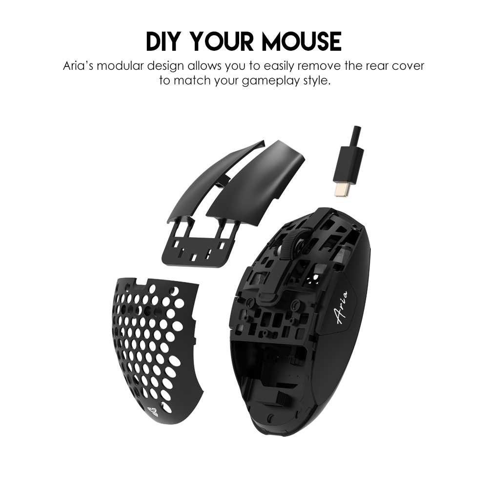 ماوس FANTECH ARIA XD7 3in1 للألعاب