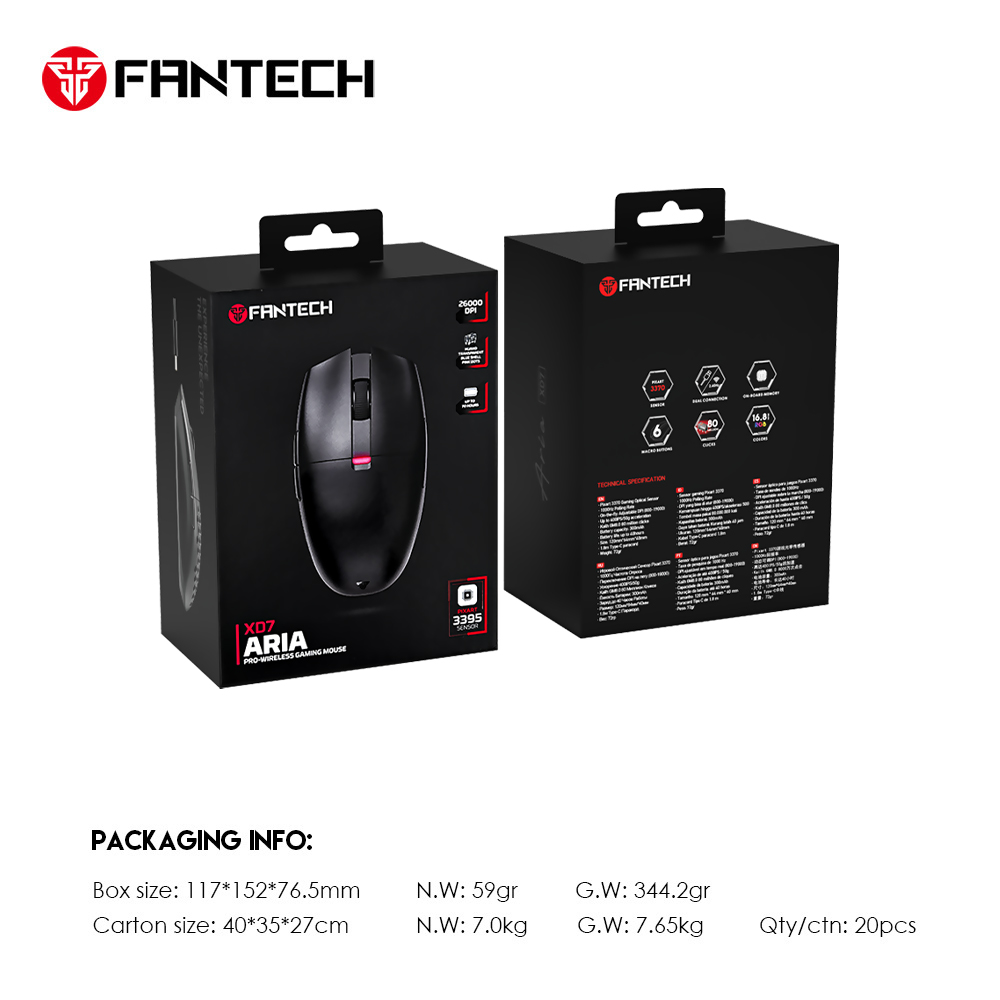 FANTECH ARIA XD7 3in1 Gaming Mouse