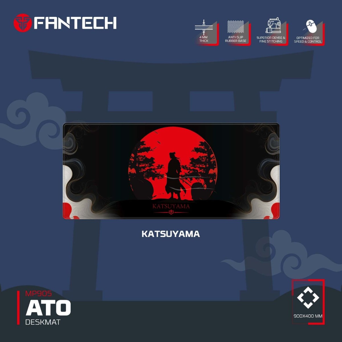 باد الماوس والكيبورد FANTECH ATO KATSUYAMA MP905 للألعاب