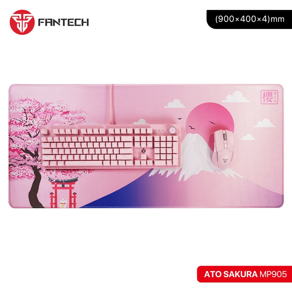 باد الماوس والكيبورد FANTECH ATO SAKURA MP905 للألعاب