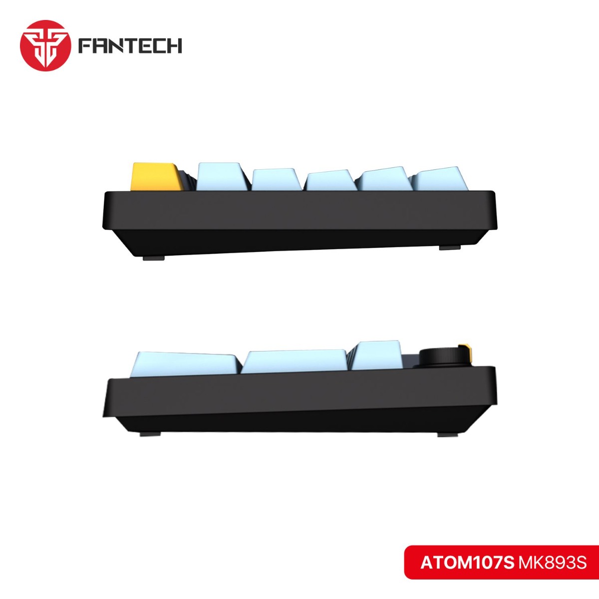 كيبورد FANTECH ATOM107S MK893S Mechanical سلكي للألعاب - (107 كبسة)