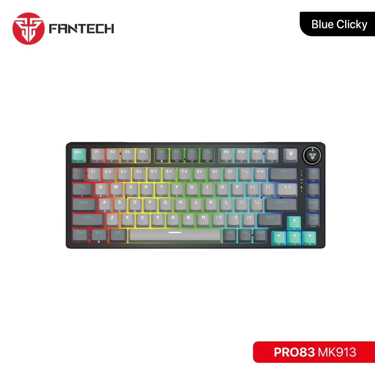 FANTECH ATOM PRO83 MK913 3in1 Mechanical Gaming Keyboard - (83 Key)