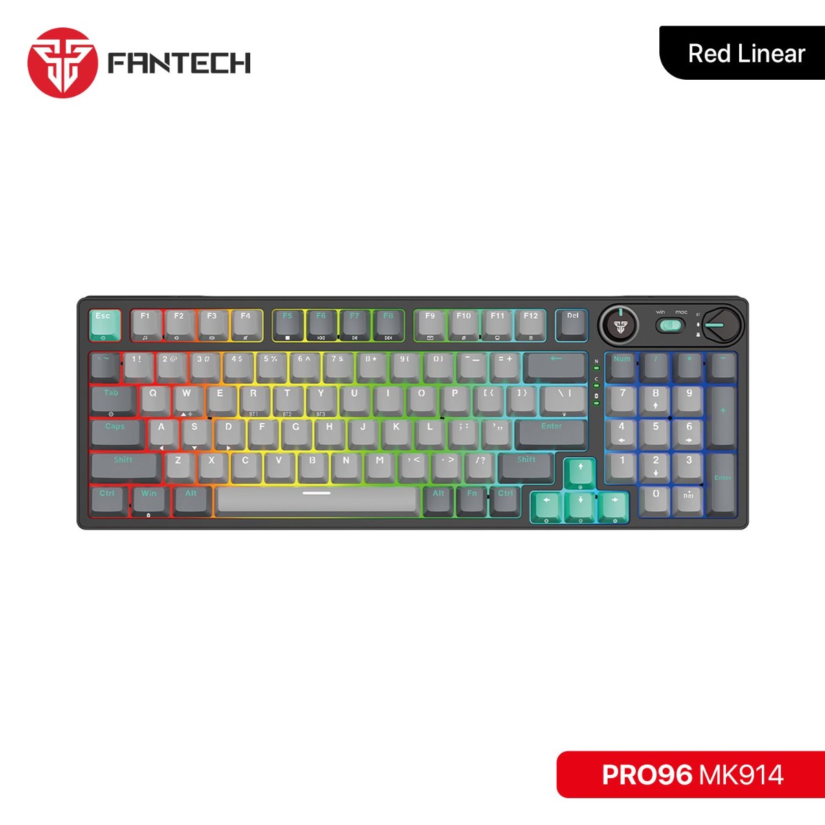 FANTECH ATOM PRO96 MK914 3in1 Mechanical Gaming Keyboard - (96 Key)