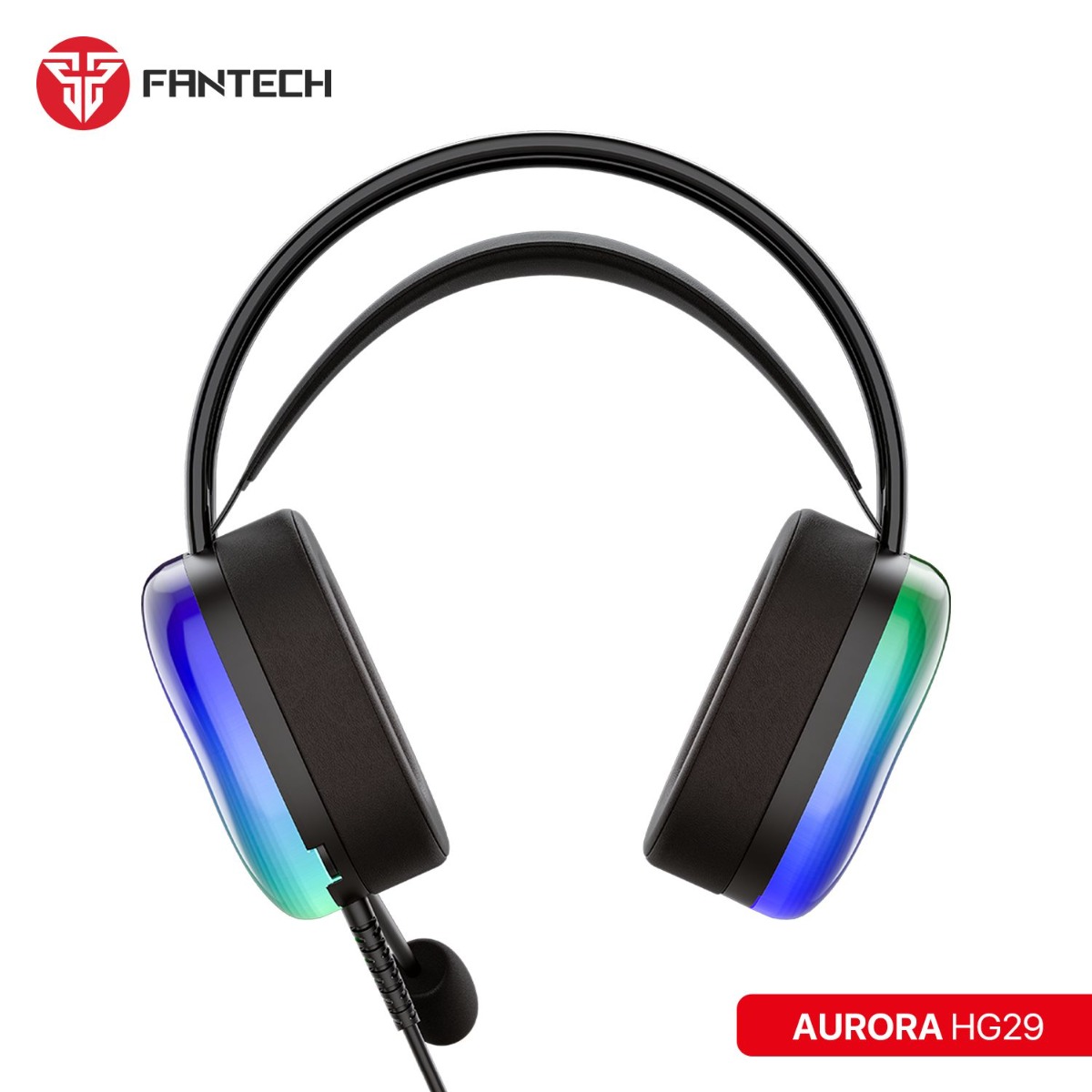 FANTECH AURORA HG29 USB 7.1 Wired Computer Gaming Headphone