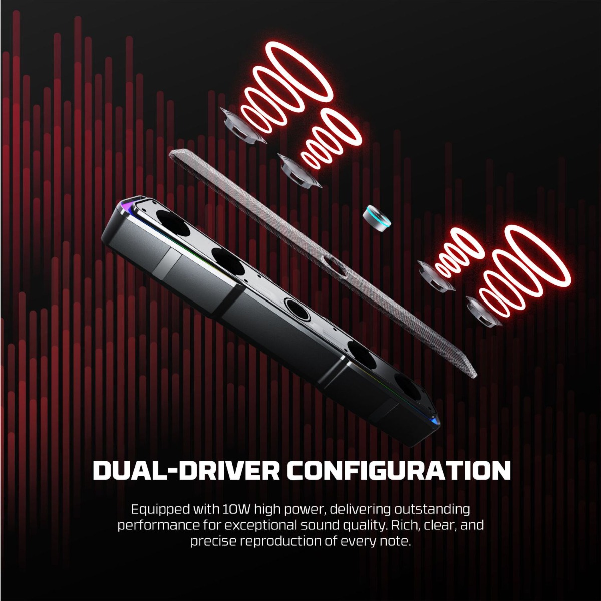 FANTECH BEAT BAR GS305 2in1 Gaming Multimedia Speaker