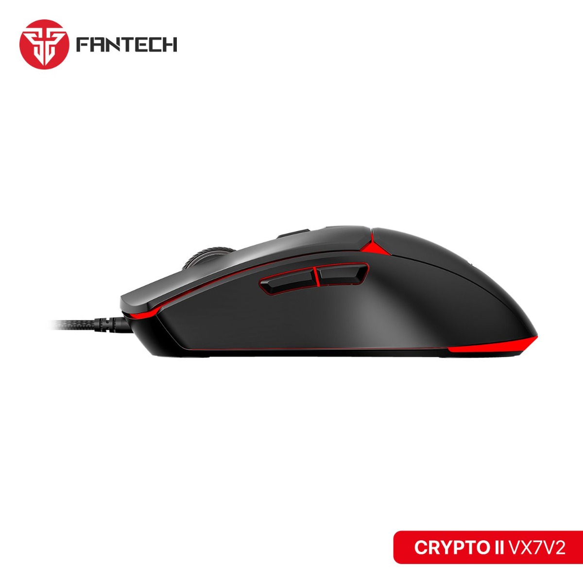 ماوس FANTECH CRYPTO II VX7V2 ضوئي سلكي للألعاب