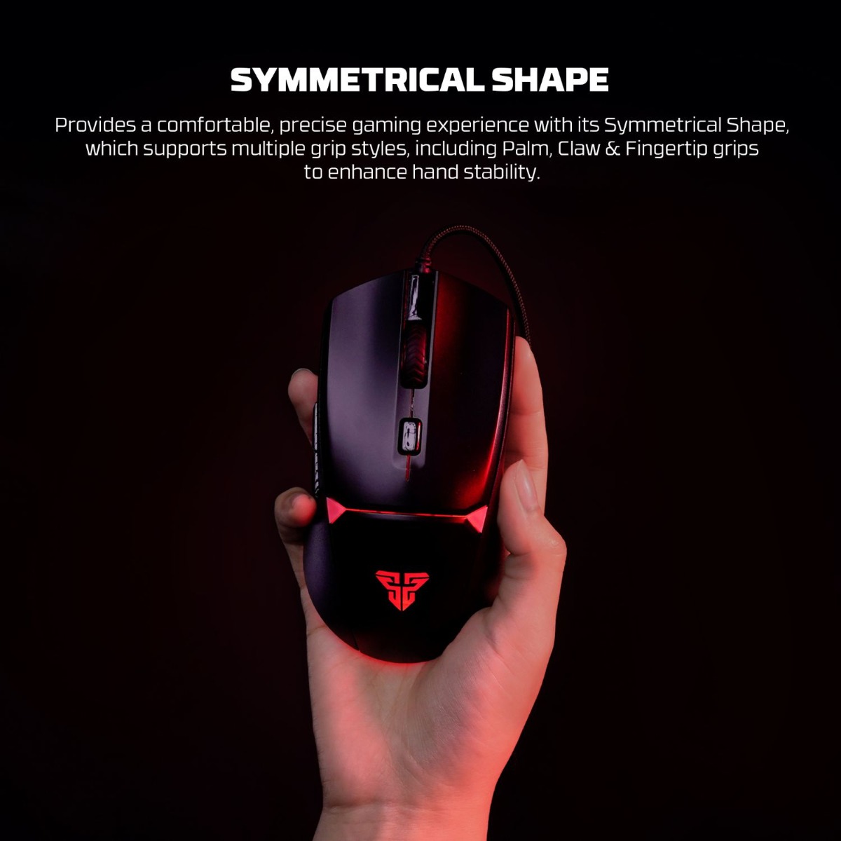 FANTECH CRYPTO II VX7V2 Wired Optical Gaming Mouse