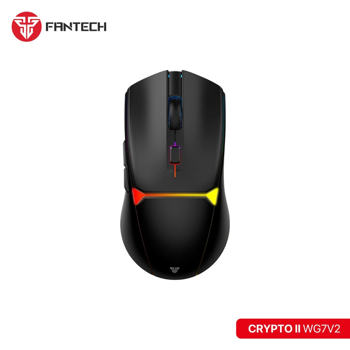 ماوس FANTECH CRYPTO II WG7V2 2in1 ضوئي للألعاب