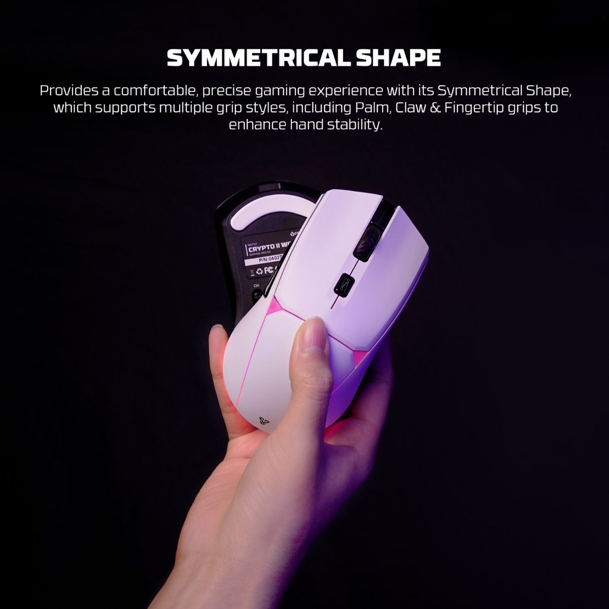 FANTECH CRYPTO II WG7V2 2in1 Optical Gaming Mouse