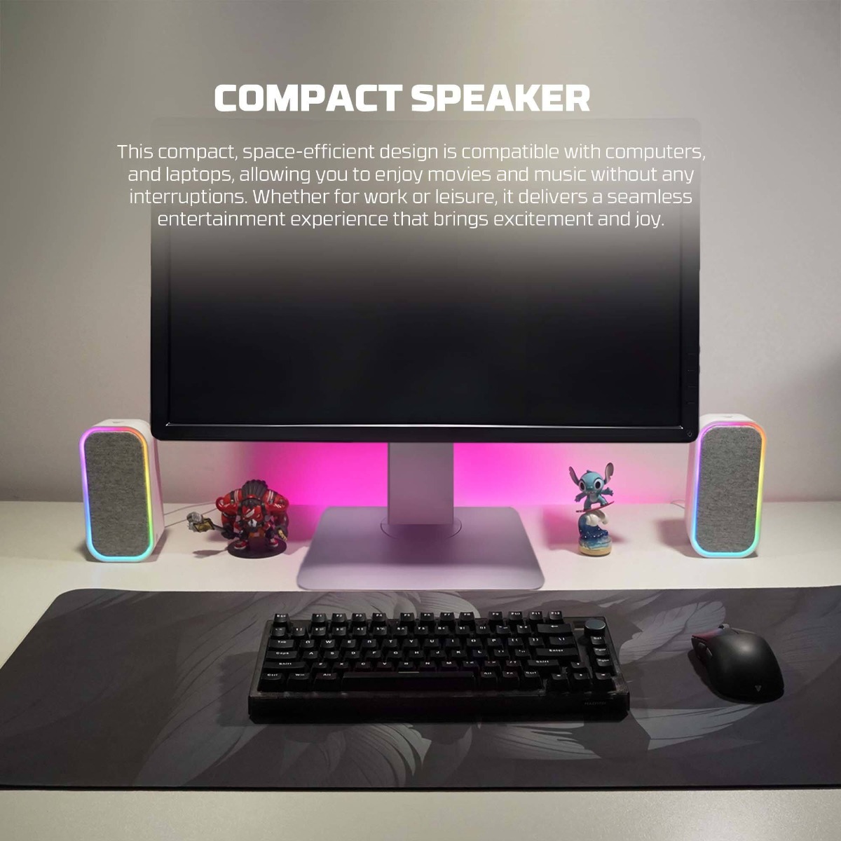 سبيكر ملتيميديا FANTECH GROOVE GS304 2in1 للألعاب