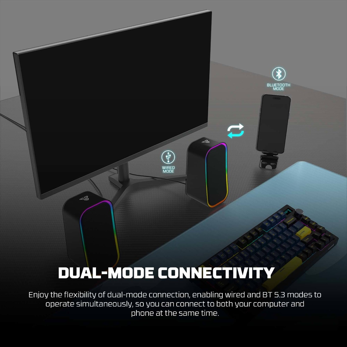 FANTECH GROOVE GS304 2in1 Gaming Multimedia Speaker